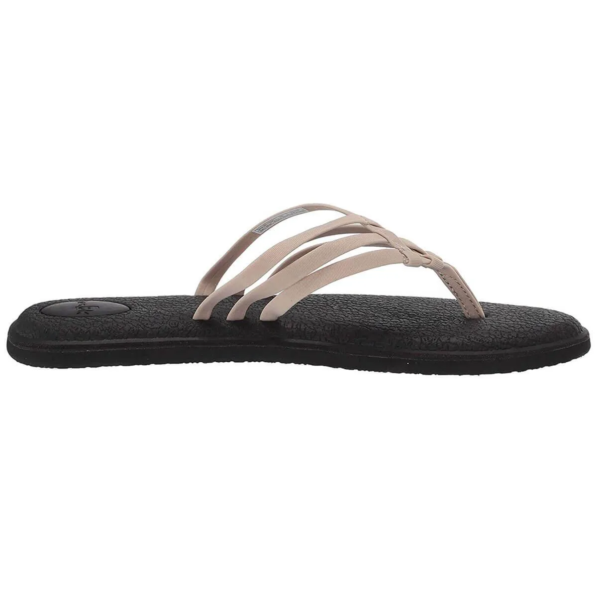 Sanuk Women's Flip Flops - Yoga Salty Sandals Natural | 1103940-NAT