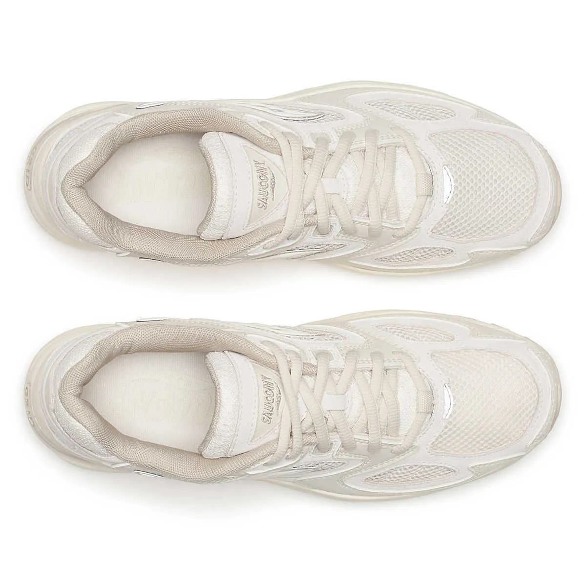 Saucony Grid Jazz 9 Suede Ivory Trainers