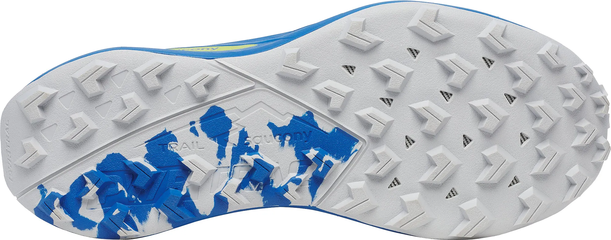 Saucony Peregrine 15 Mens Trail Running Shoes - Blue