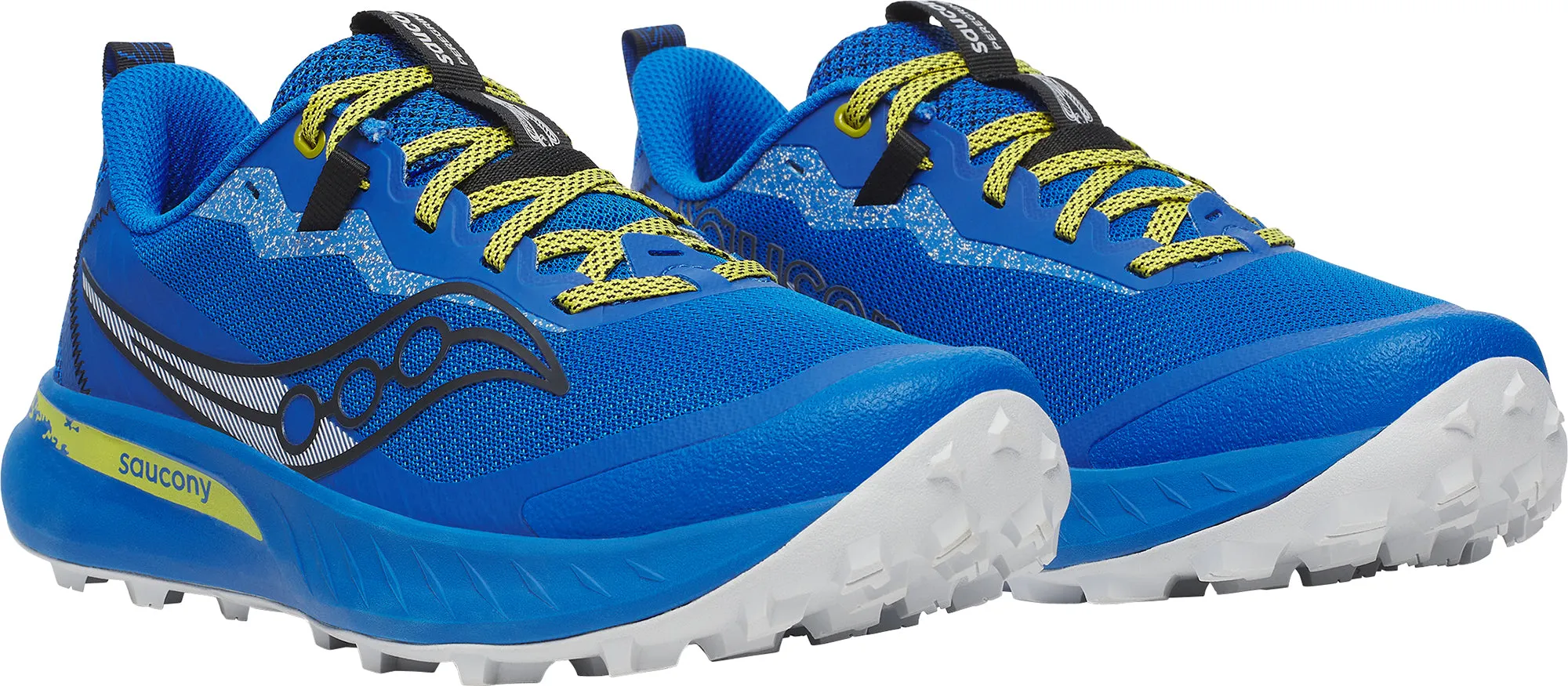Saucony Peregrine 15 Mens Trail Running Shoes - Blue