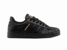 Night Out Tenis Superstar Negro Oro