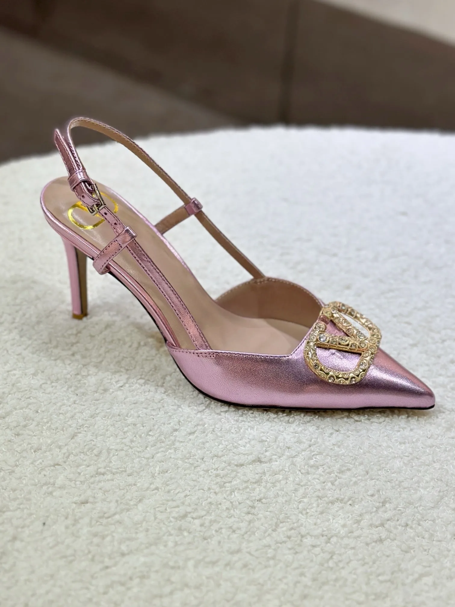 SE1538 VLOGO SIGNATURE SLINGBACK PUMP / Size5-10