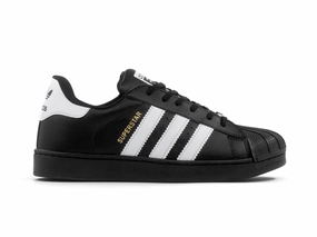 Tenis Superstar Negro Blanco comfort features Street Ease