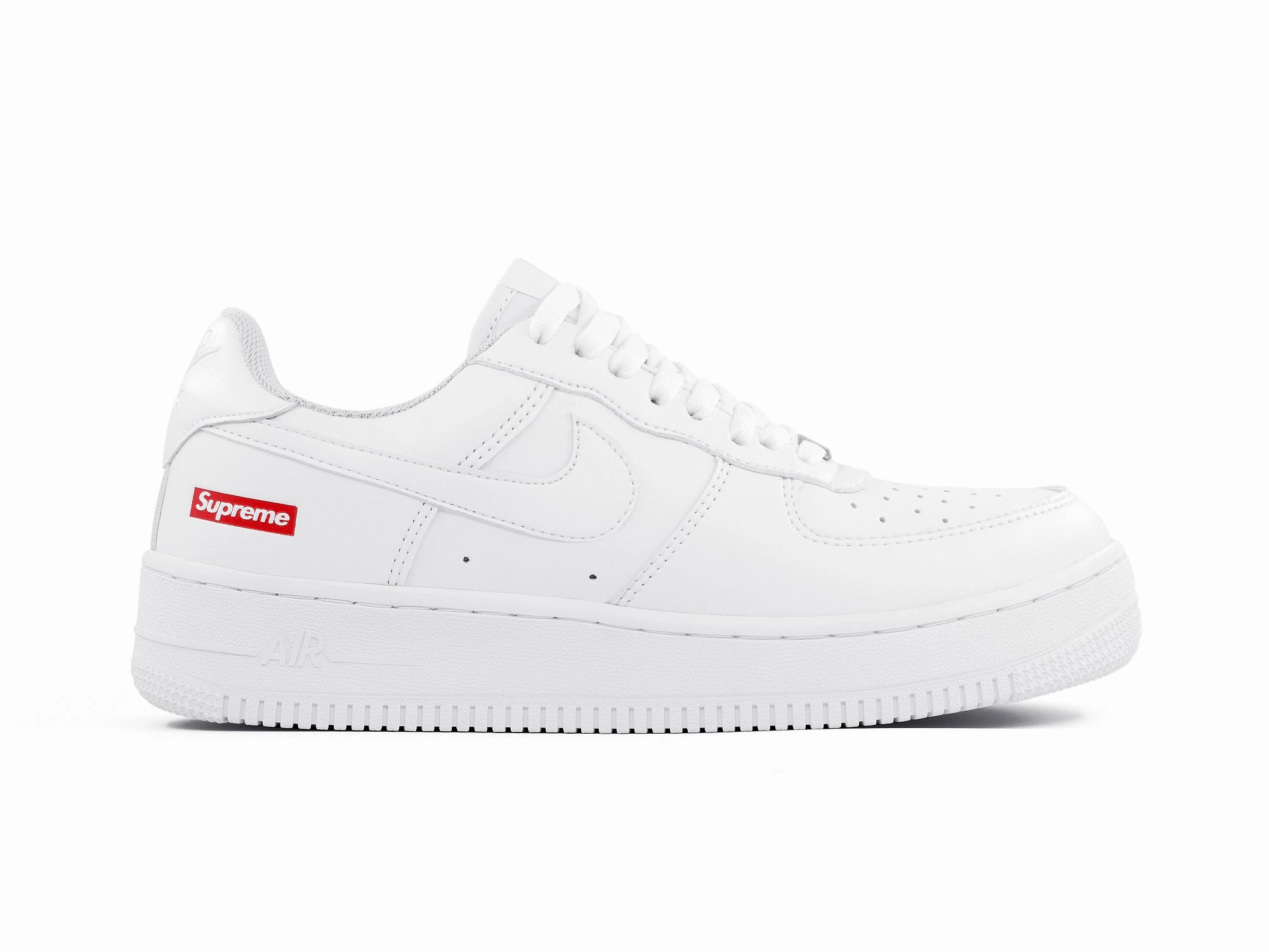 Tenis Air Force 1 Blanco Supreme 1.1 Premium Shock Absorbing Foam Aerobic Flex Sole