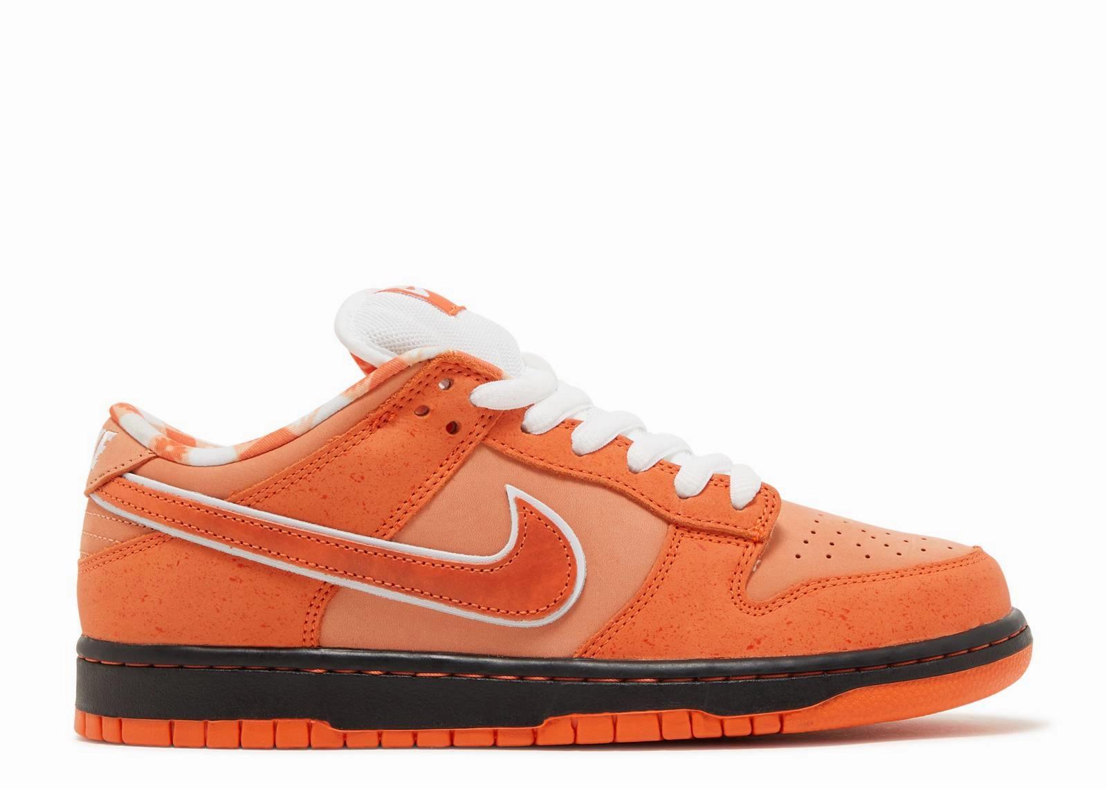 Nike SB Dunk Low Concepts Orange Lobster foot - flexibility running shoes