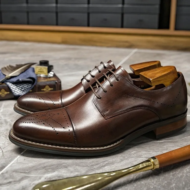 Serpatura Elegant Oxford Shoes