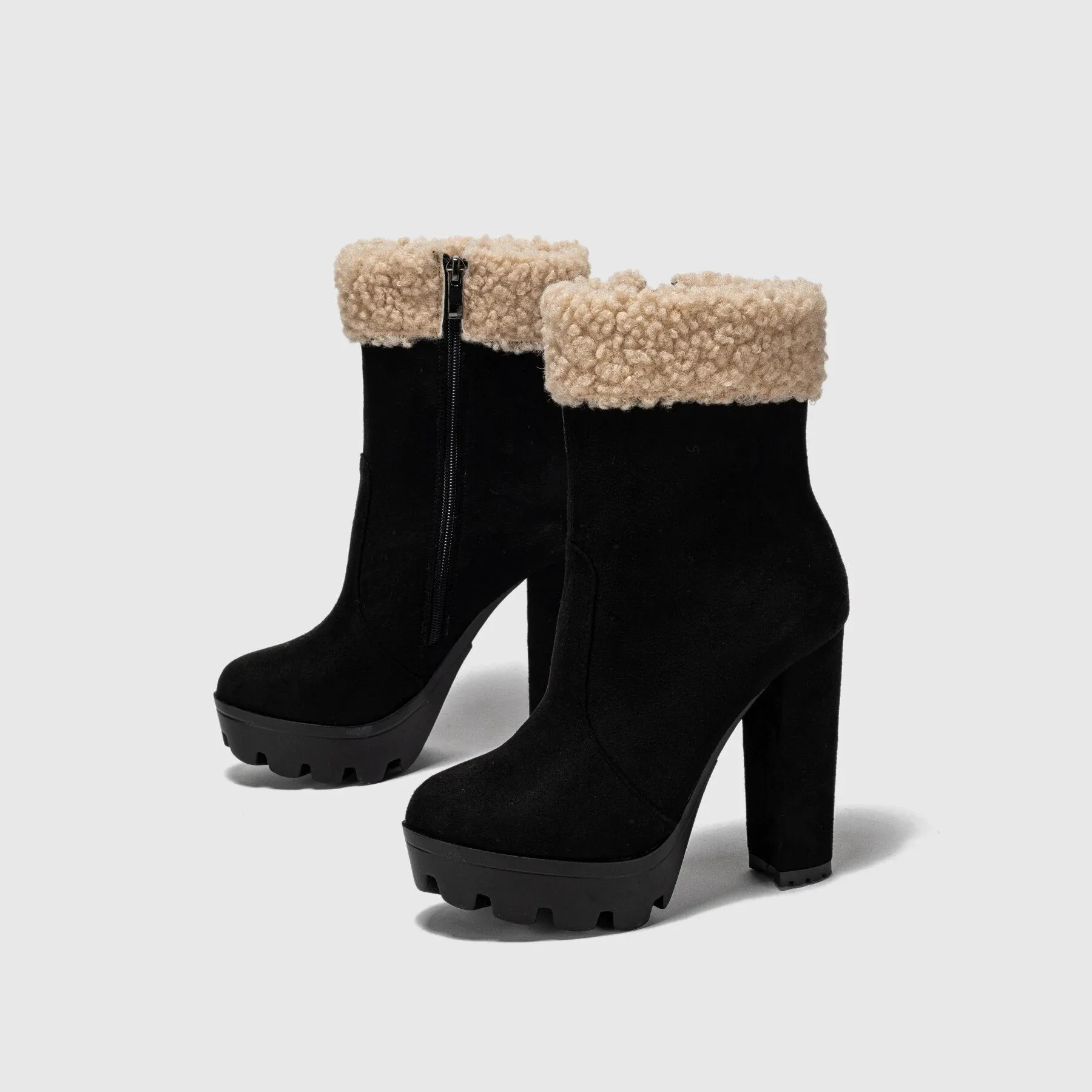 Shantel Suede High Heel Boots