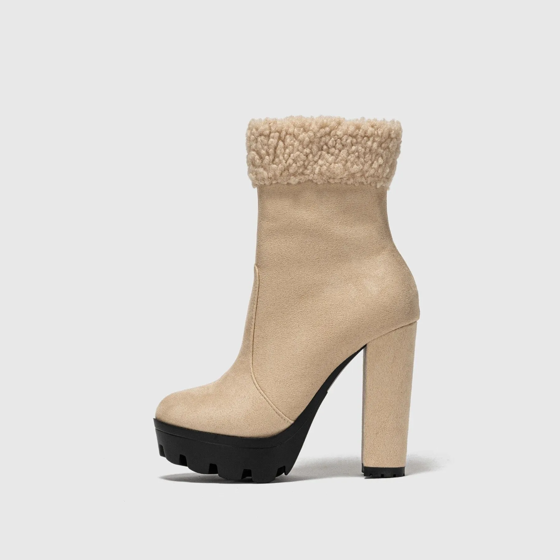 Shantel Suede High Heel Boots