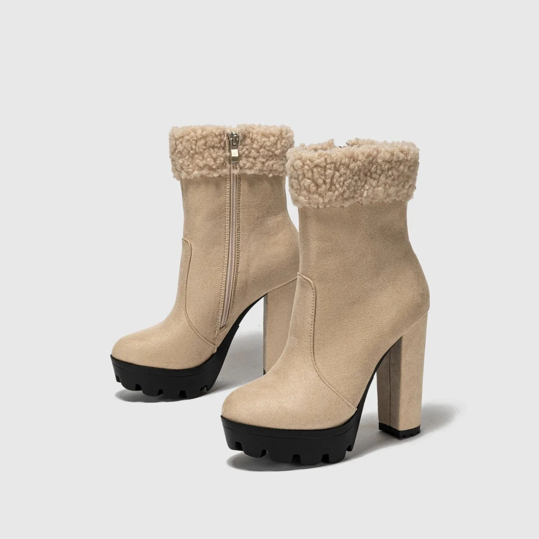Shantel Suede High Heel Boots