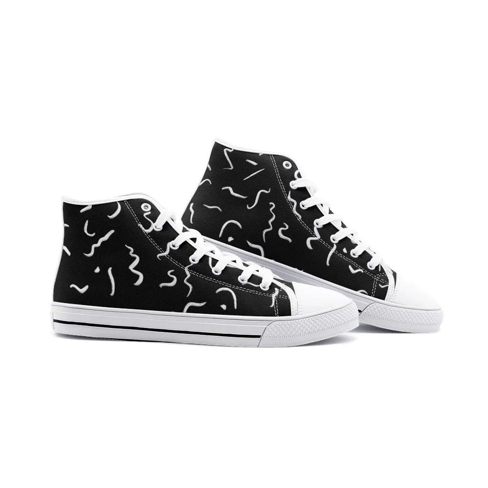 Shapeless Unisex High Top Canvas Shoes