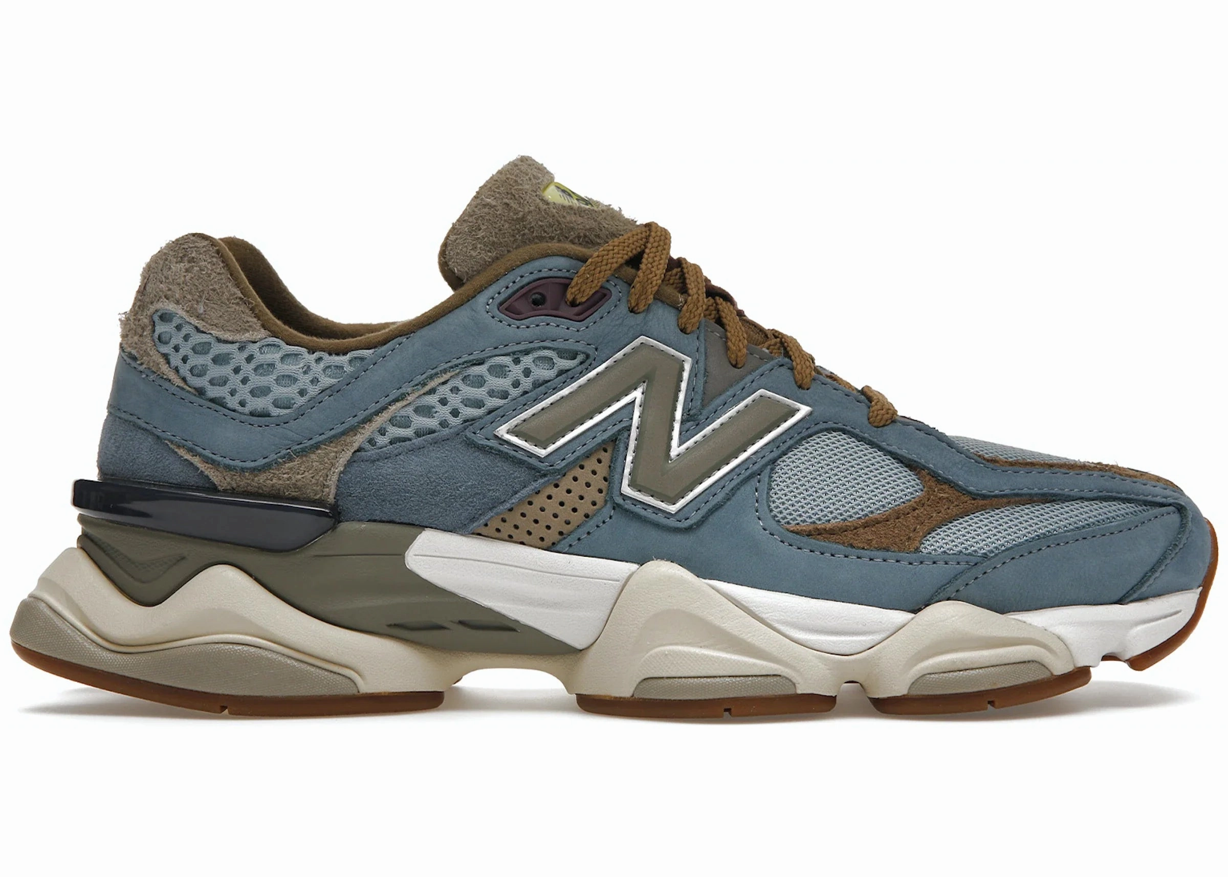 Bodega x New Balance 9060 Age of Discovery. Ventilated Tongue Design