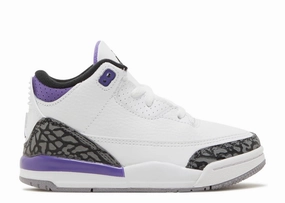 Jordan 3 Retro Dark Iris TD Trendy Design non - branded running shoes