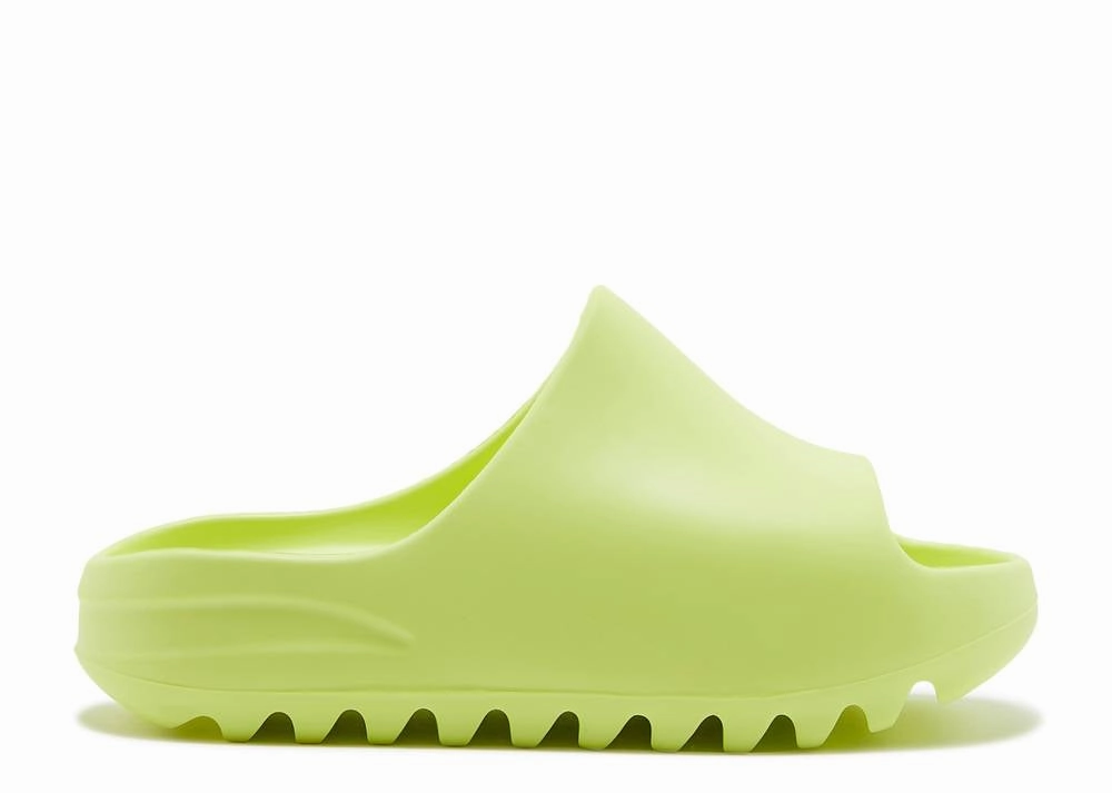 Market Stroll Adidas Yeezy Slide Glow Green Kids