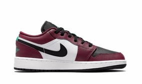 Jordan 1 Low Dark Beetroot Black Roman Gree Work Out