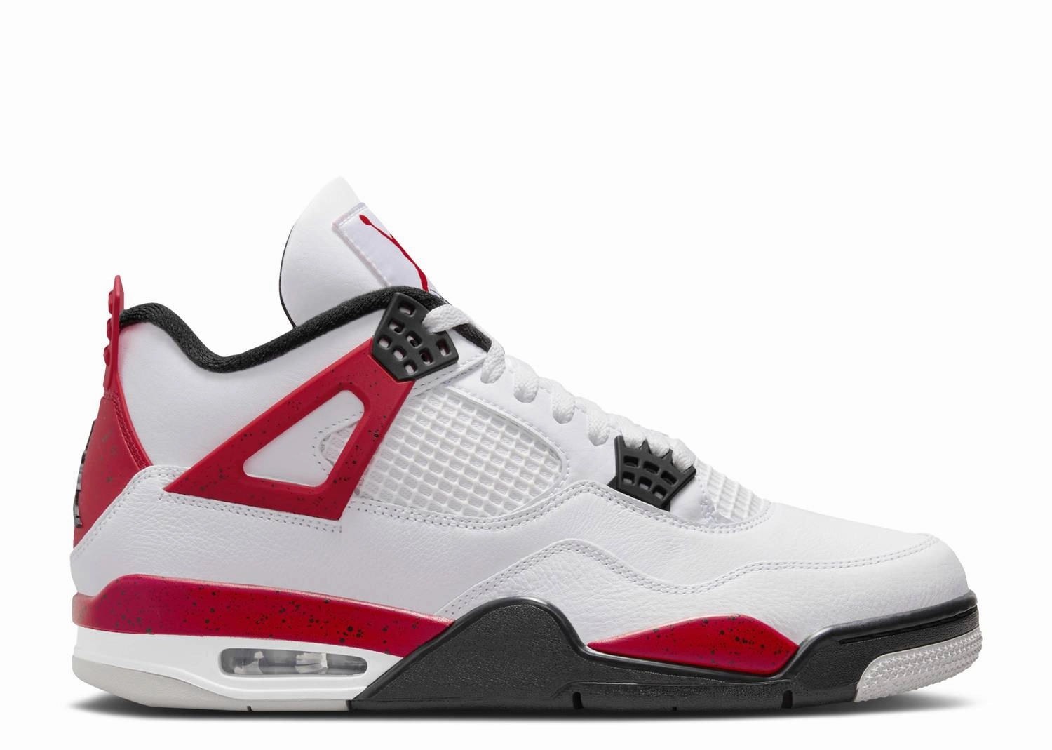 Air Jordan 4 Retro "Red Cement" (Wilmington Location) Superior Comfort running in a volleyball court area shoes