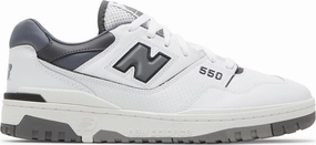 Street Wear New Balance 550 White Dark Grey