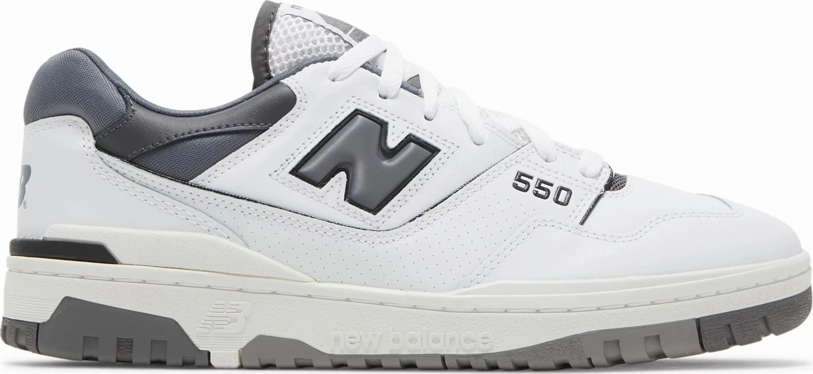 Street Wear New Balance 550 White Dark Grey