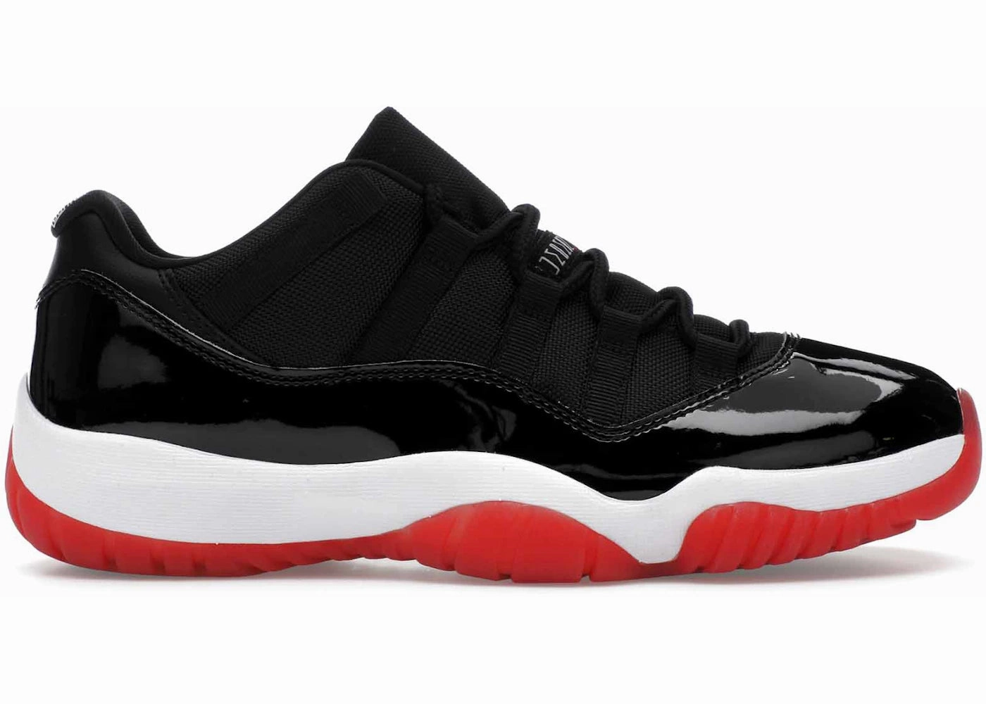Stripe Jordan 11 Retro Low Bred (2025)