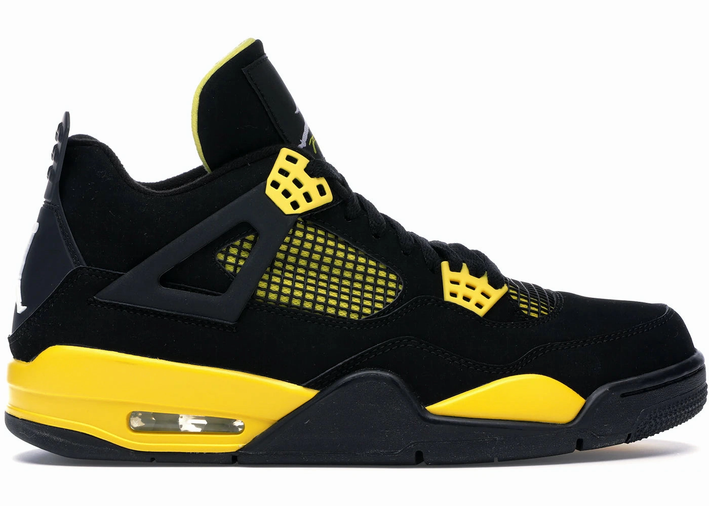 Jordan 4 Retro Thunder (2012) water - proof shoes Convenient