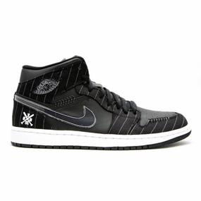Air Jordan 1 Retro "Barons Away" (2008) HeelSupport Synthetic Finish
