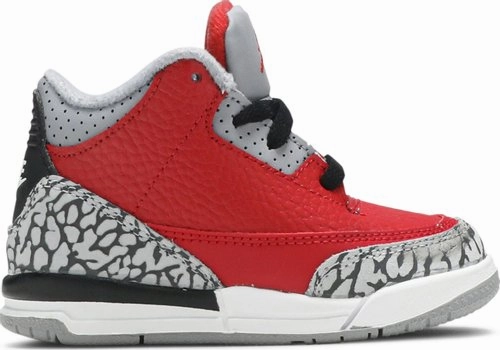 Cross-trainer Jordan 3 Retro SE Fire Red Unite (TD)