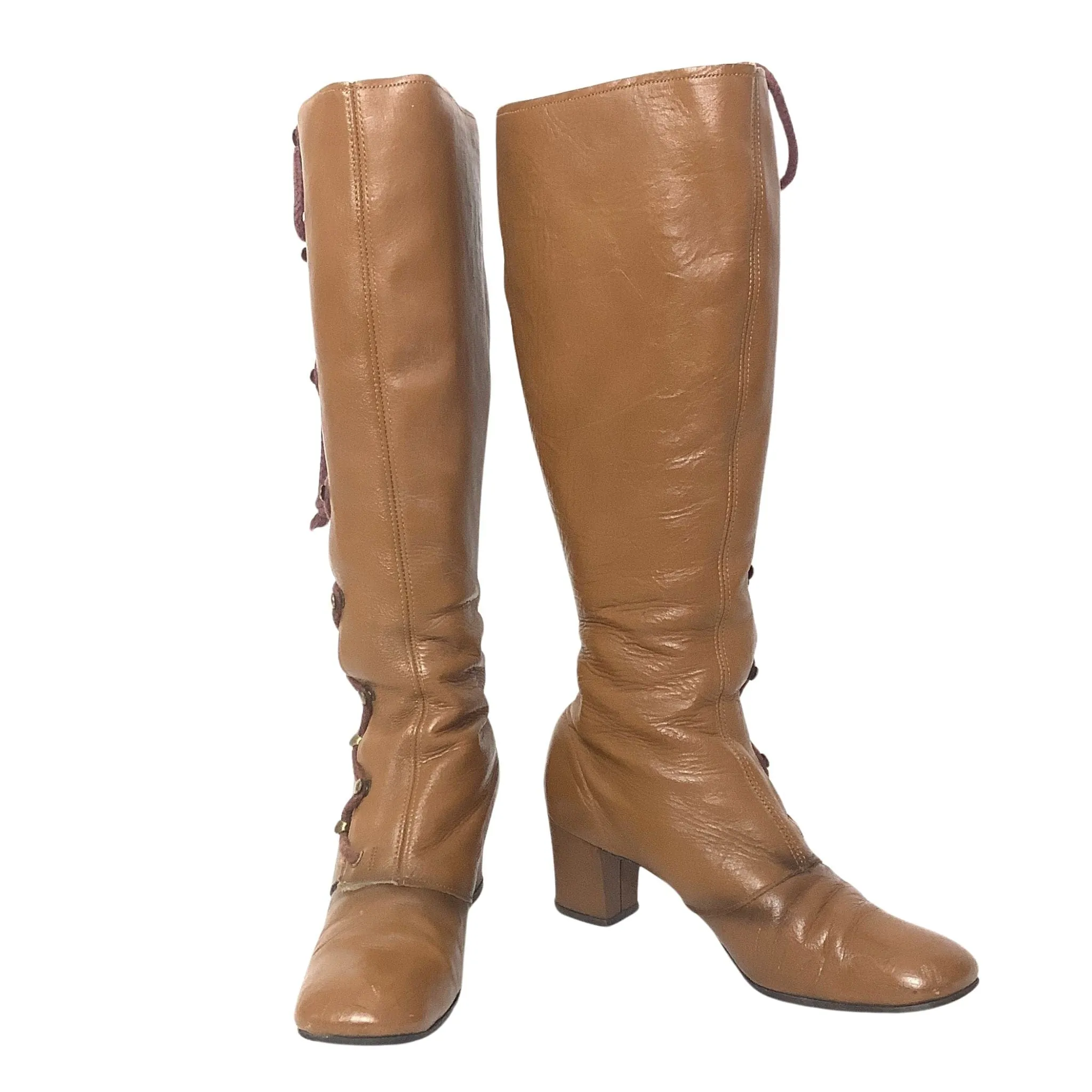 Side Lace Boots