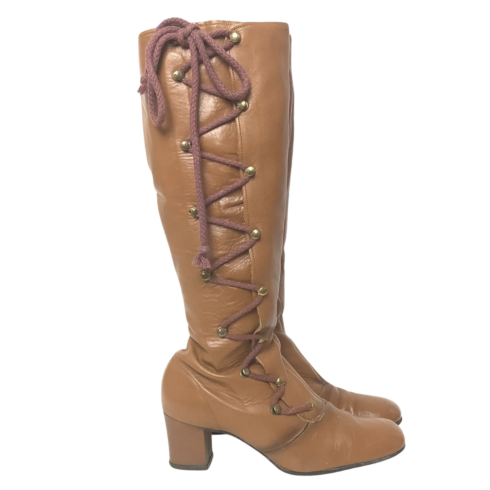 Side Lace Boots