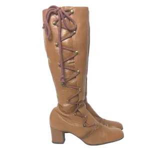 Side Lace Boots