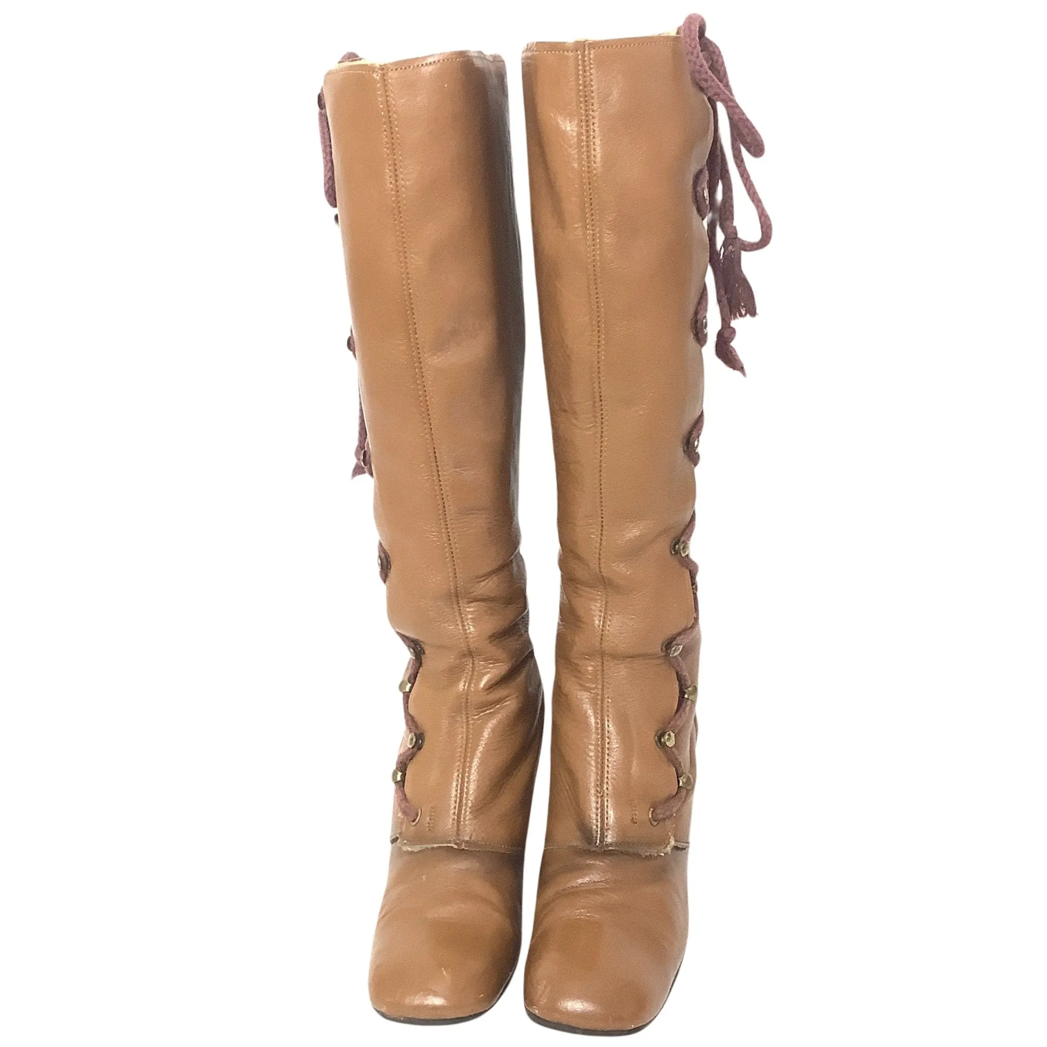 Side Lace Boots