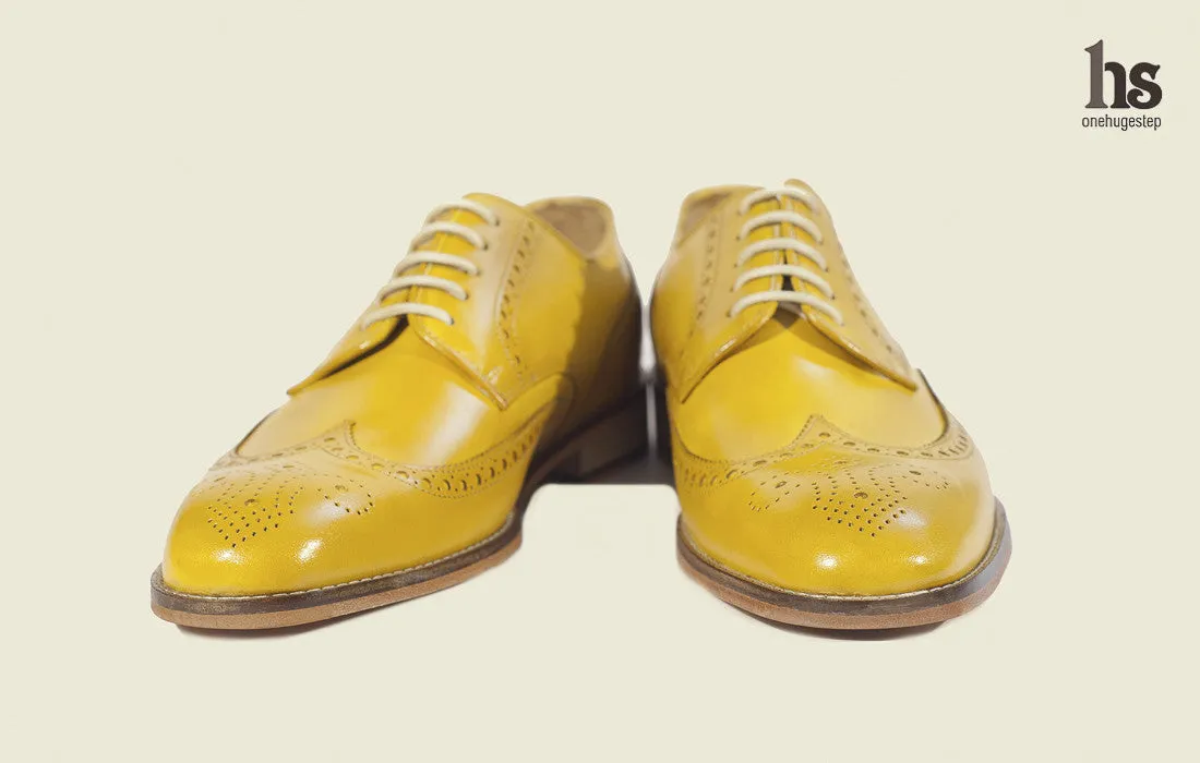 Simple Wingtoe Derby Brogue