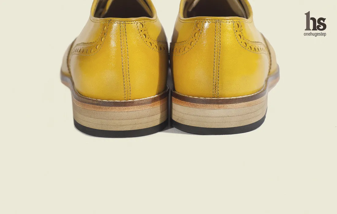 Simple Wingtoe Derby Brogue