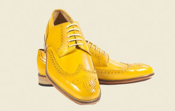 Simple Wingtoe Derby Brogue