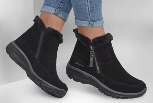 Skechers Ladies  Ankle Boots - 167862 - Black