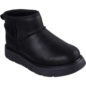 Skechers Womens Keepsakes Lite Snow Bird 169018-BBK Black Slip On Shoe