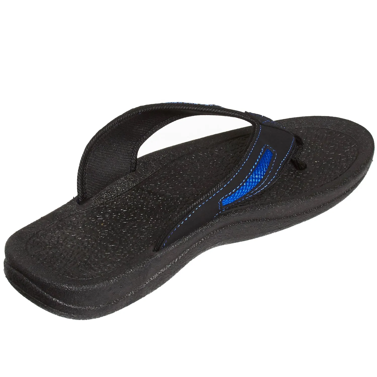 Skysole Mens Rugged Thong Rugged Sandals With Mesh Insert