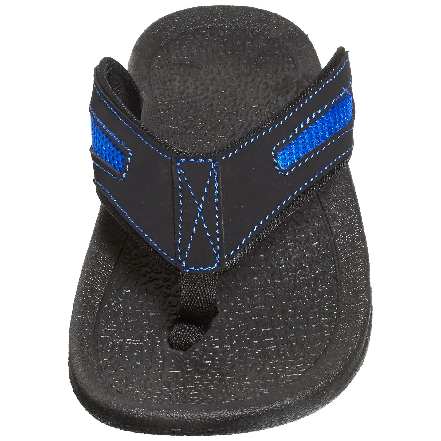 Skysole Mens Rugged Thong Rugged Sandals With Mesh Insert