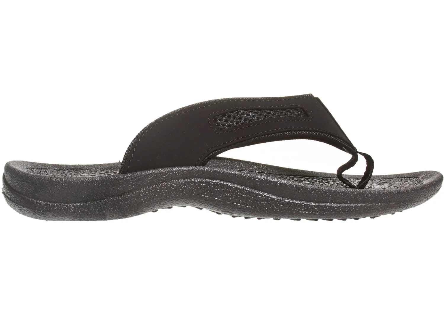 Skysole Mens Rugged Thong Rugged Sandals With Mesh Insert