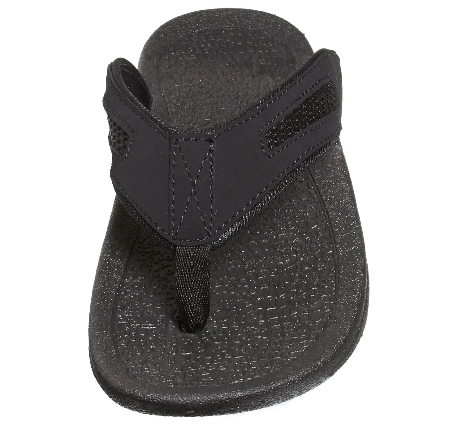 Skysole Mens Rugged Thong Rugged Sandals With Mesh Insert