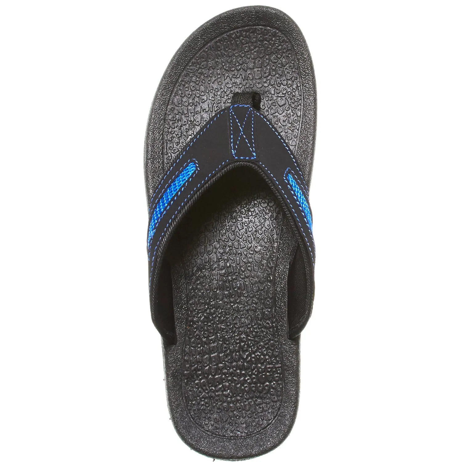 Skysole Mens Rugged Thong Rugged Sandals With Mesh Insert