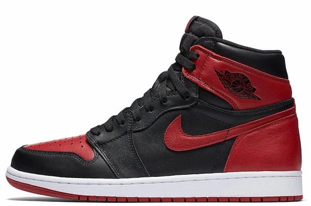 Durable Ripstop Upper Air Jordan 1 Retro ' Banned ' 2016