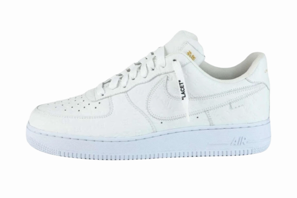 AF1 x OW by Virgil - White Minimal Style