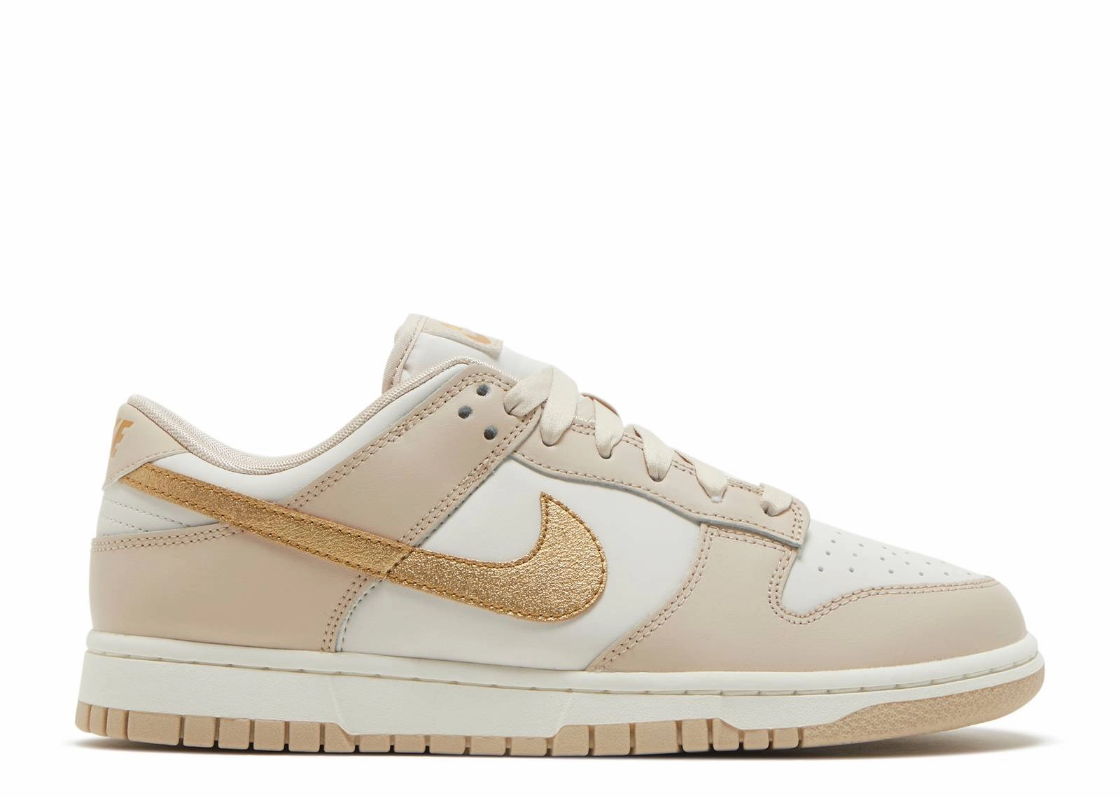 Nike Dunk Low Phantom Metallic Gold (W) professional athletes' shoes