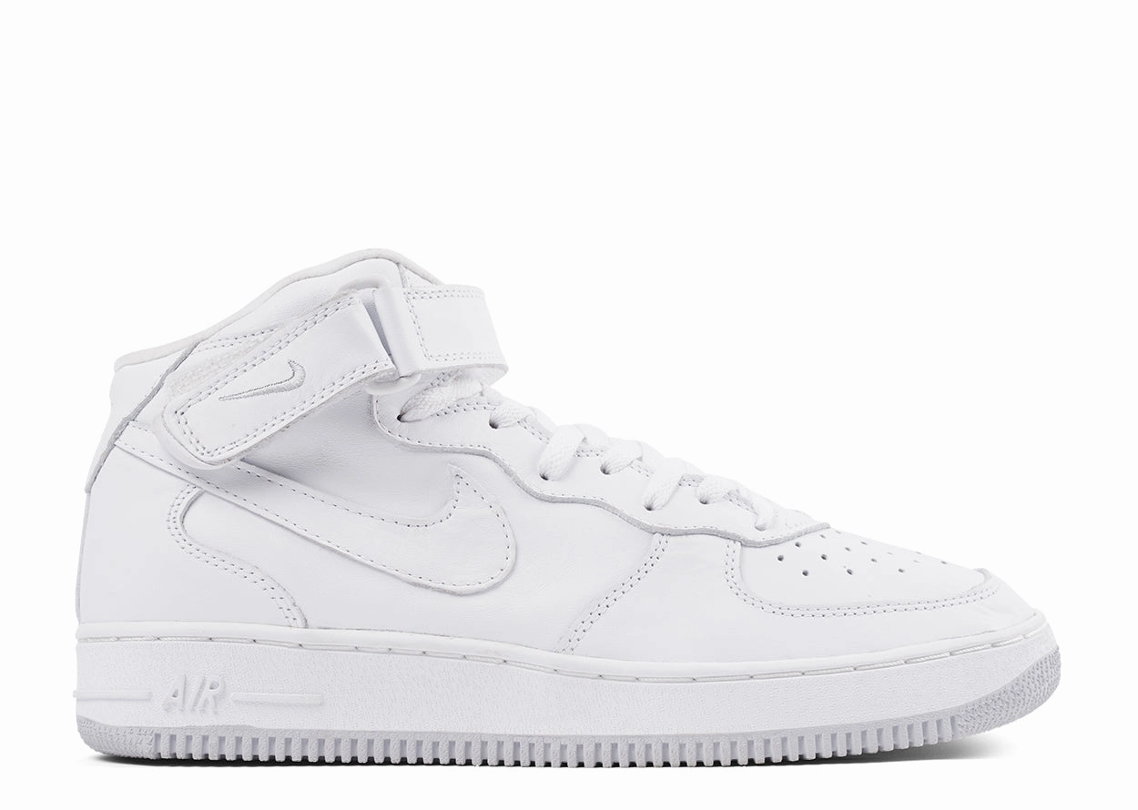 Air Force 1 Mid Clean Finish Neutral Stance