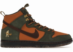 Nike SB Dunk High Pass~Port Work Boots reinforced - areas Grip Control