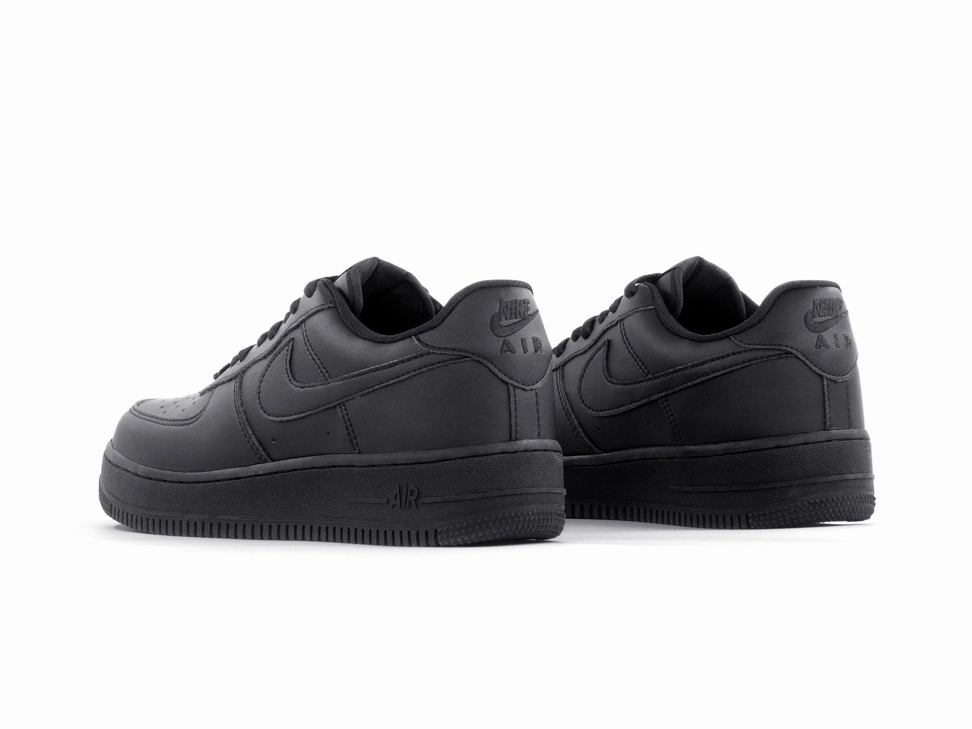 Recycled Fiber Upper Tenis Air Force 1 Negro Total 1.1 Premium