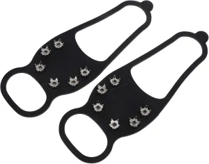 Snow Spikes for Boots Ice Cleat Spikes Crampons Anti-Slip Ice Shoe Grips Portable Lightweight for Hiking