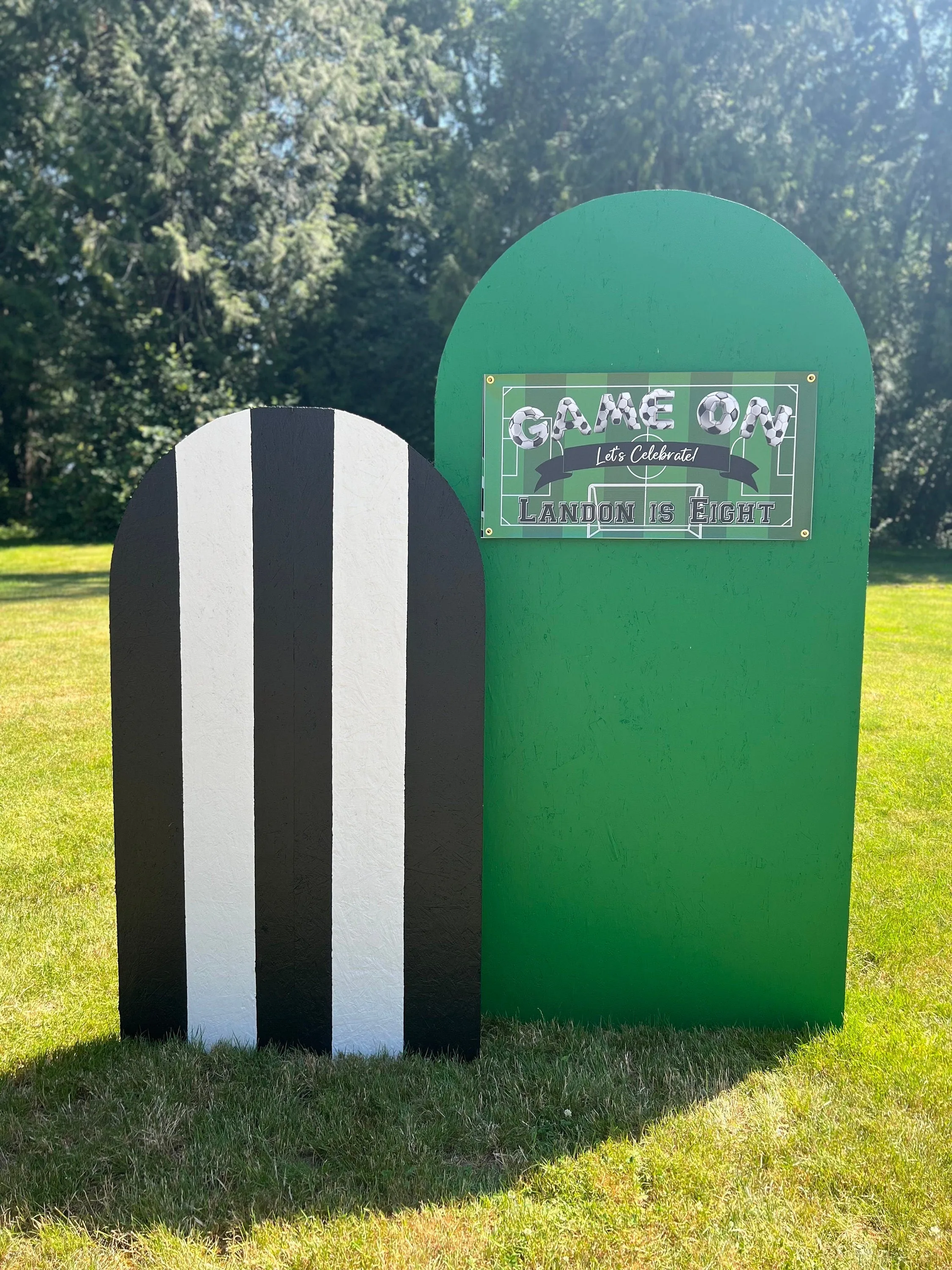 Soccer Birthday Personalized Banner