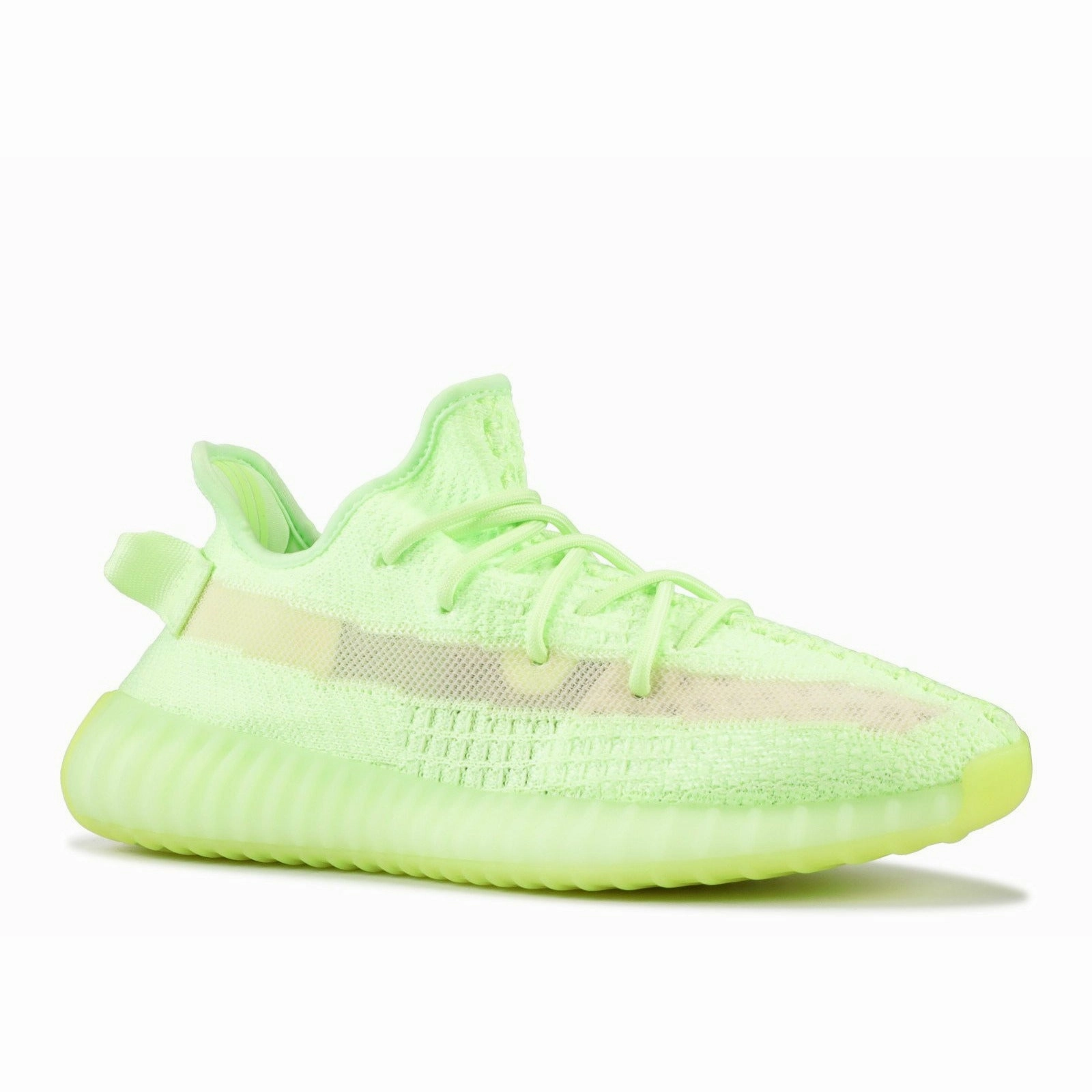 Yeezy Boost 350 V2 Gid "Glow" (2019) No Tie Style Market Go