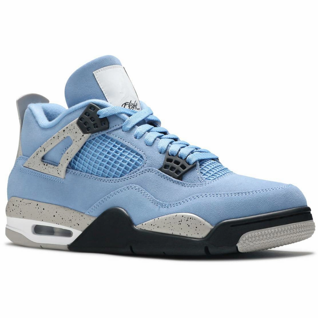 Air Jordan 4 Retro "University Blue" (2021) winter running shoes running at night