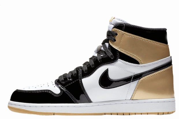 Antibacterial Memory Foam Insole Layer Air Jordan 1 NRG Gold Top 3